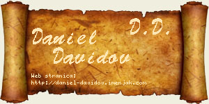 Daniel Davidov vizit kartica